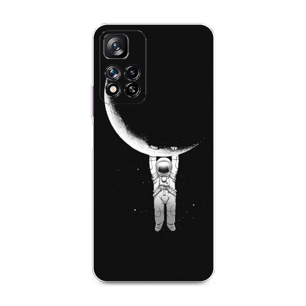 фото Силиконовый чехол "космонавт" на xiaomi redmi note 11 pro plus awog