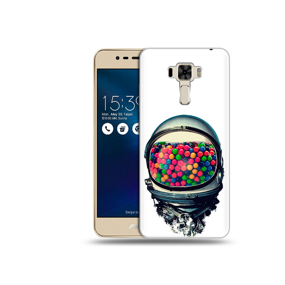 

Чехол MyPads Tocco для Asus ZenFone 3 шлем космонавта (PT40480.655.700), Прозрачный, Tocco
