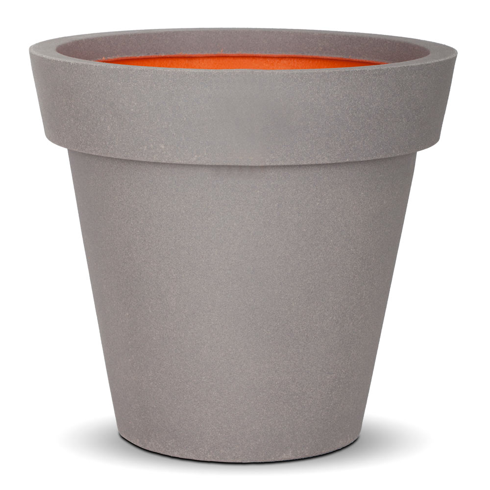 

Кашпо Capi Tutch Vase Rim 48 x 48 x 44 см серый