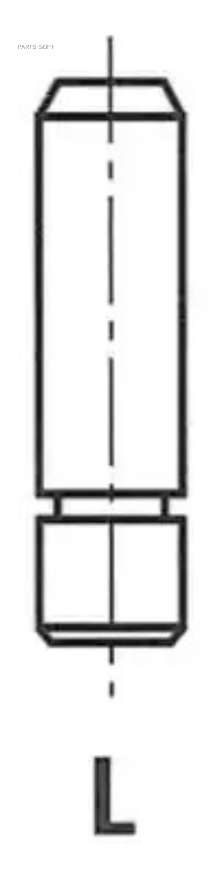 

G11486_направляющая клапана 6x10.05x39 bmw e81/e87/e46/e91 01>