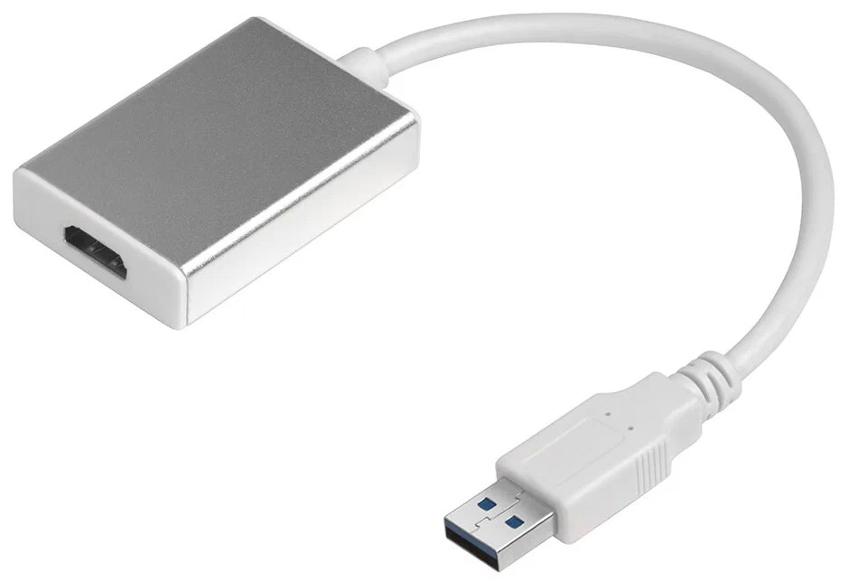 фото Gcr конвертер-переходник usb 3.0 am -> hdmi 19f