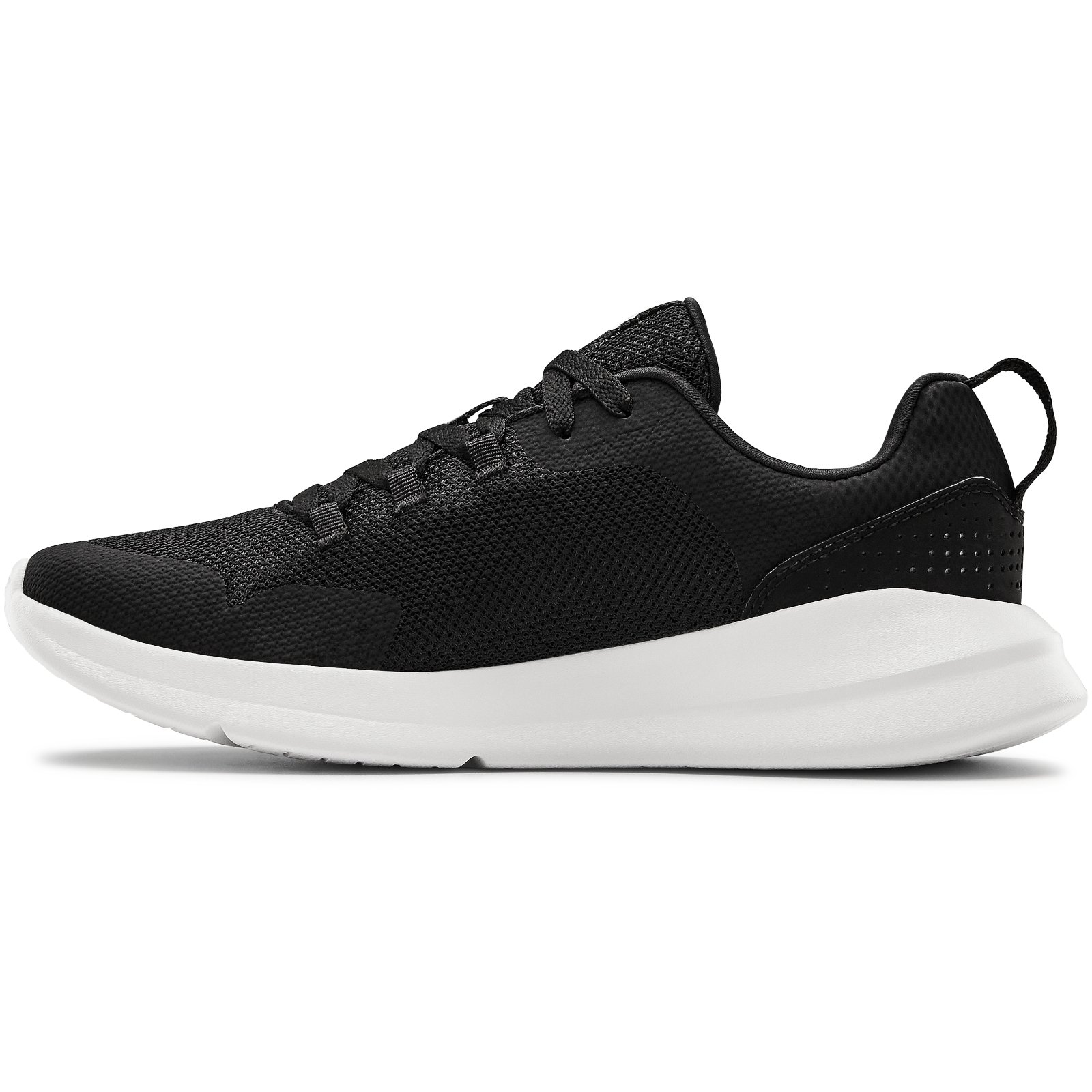 фото Кроссовки мужские under armour essential черные 11.5 us