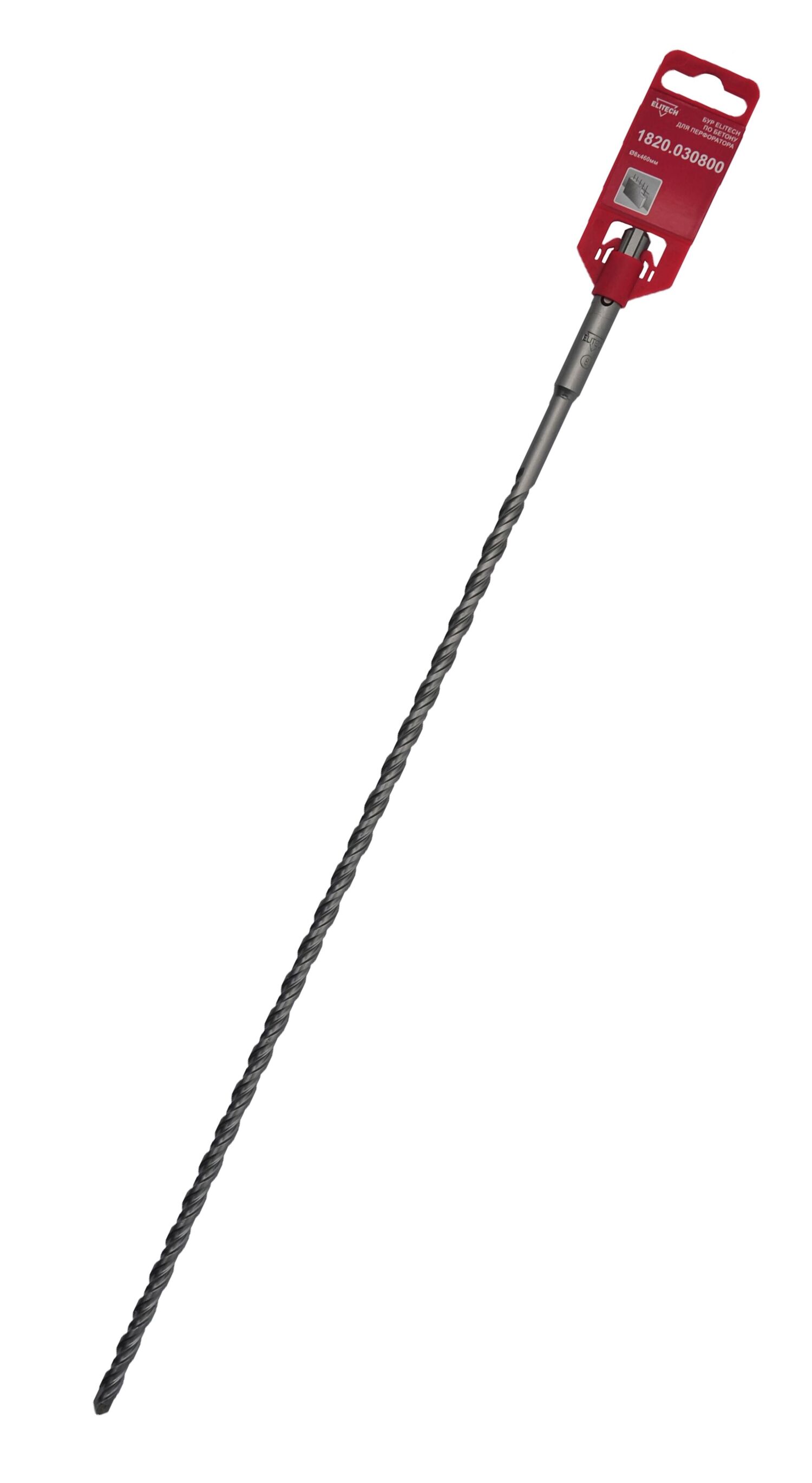 

Бур Elitech 1820.030800, по бетону, 8мм, SDS-PLUS, 1шт