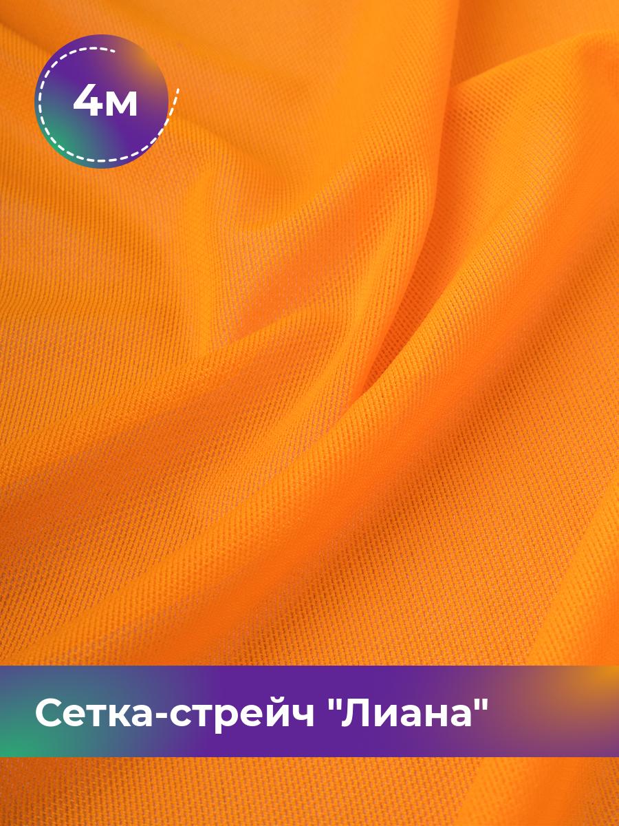 

Ткань Сетка-стрейч Лиана Shilla, отрез 4 м * 150 см, оранжевый 039, 5483433