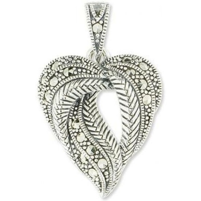

Подвеска с марказитами из серебра Марказит HP0954-9944, HP0954-9944