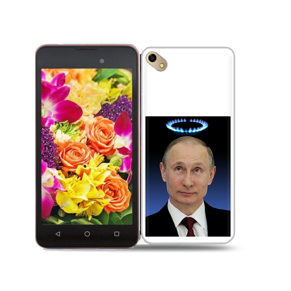 

Чехол MyPads Tocco для BQ 5035 святой газ, Прозрачный, Tocco