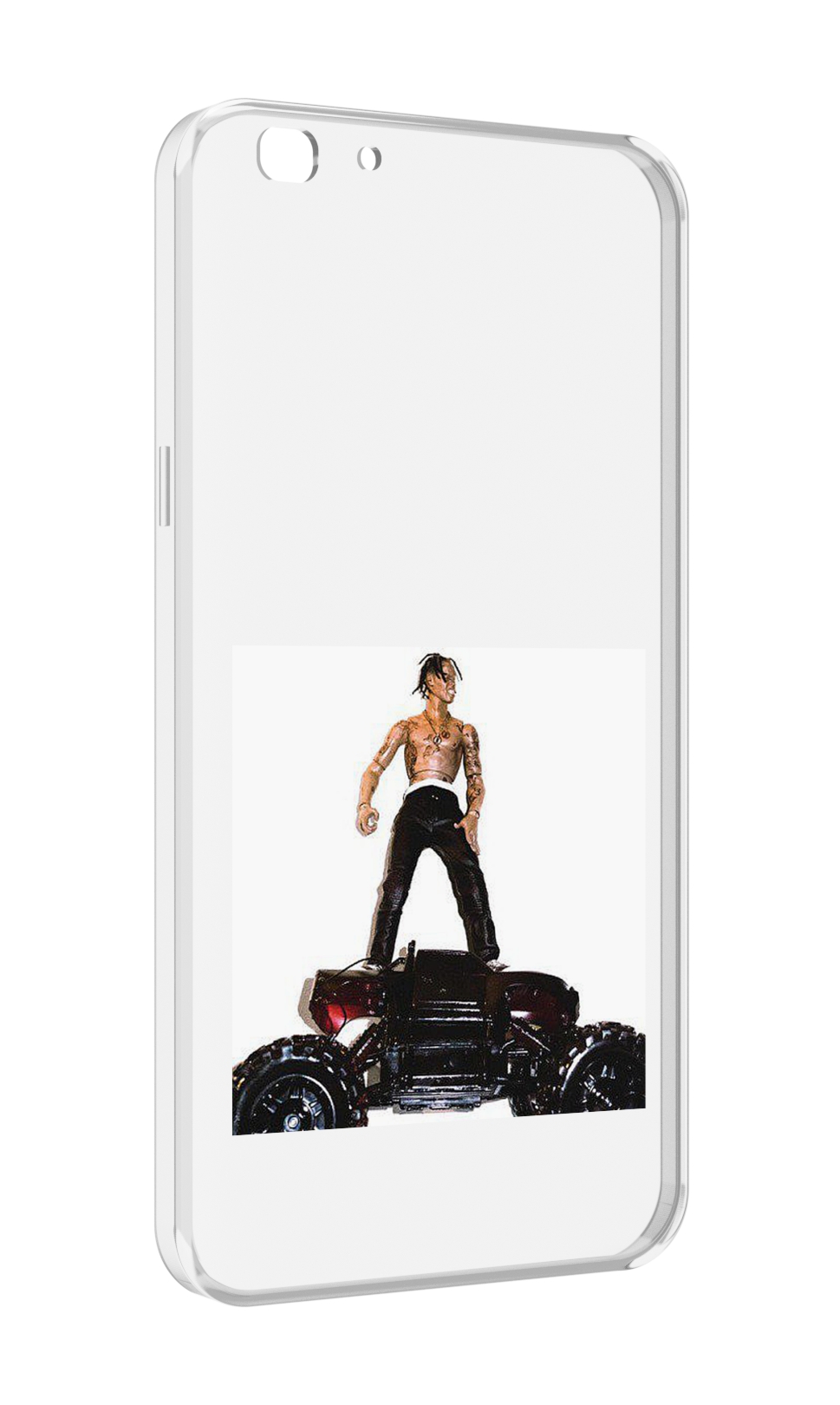

Чехол MyPads Travis Scott - Rodeo для Oppo A77/F3 (2017 год), Прозрачный, Tocco