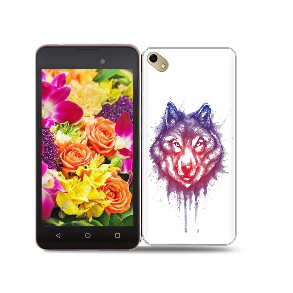

Чехол MyPads Tocco для BQ 5035 пушистый волк, Прозрачный, Tocco