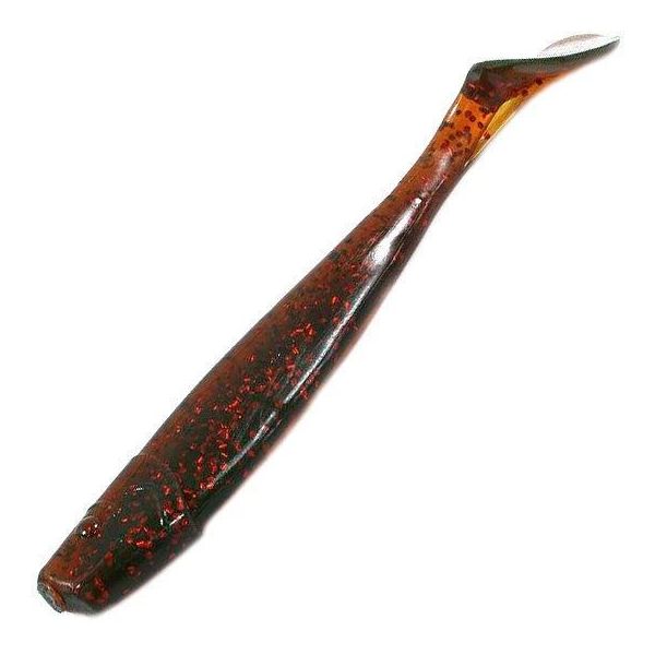 

RELAX Приманка силиконовая (мягкая) Риппер RELAX KING SHAD (KS4-S298 / 4" / KS4-S298), Черный;красный