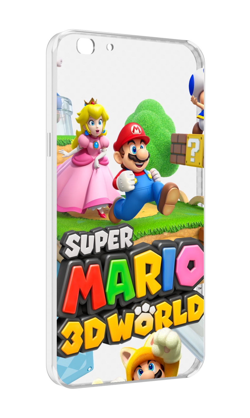 

Чехол MyPads Super Mario 3D World для Oppo A77/F3 (2017 год), Прозрачный, Tocco