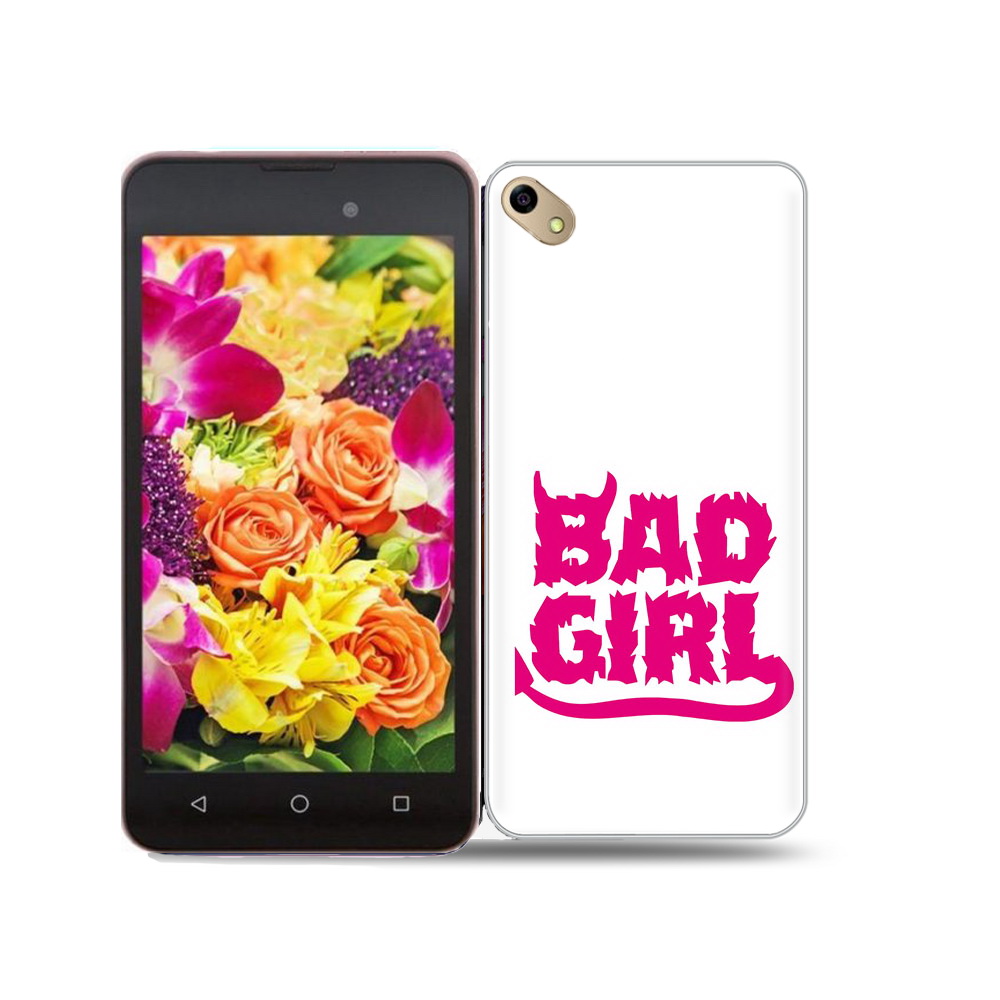 

Чехол MyPads Tocco для BQ 5035 плохая девочка, Прозрачный, Tocco