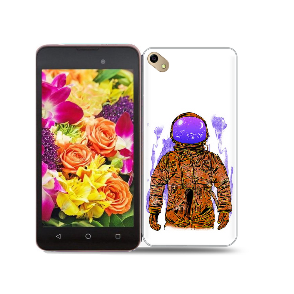 

Чехол MyPads Tocco для BQ 5035 нарисованный мужчина в скафандре, Прозрачный, Tocco