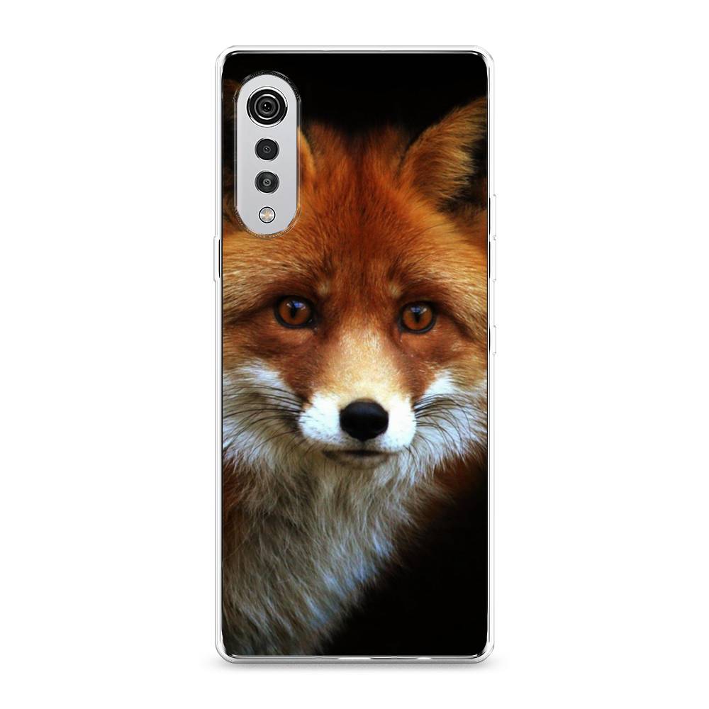 

Чехол на LG Velvet 4G "Лиса 2", Оранжевый;черный;серый, 84450-1