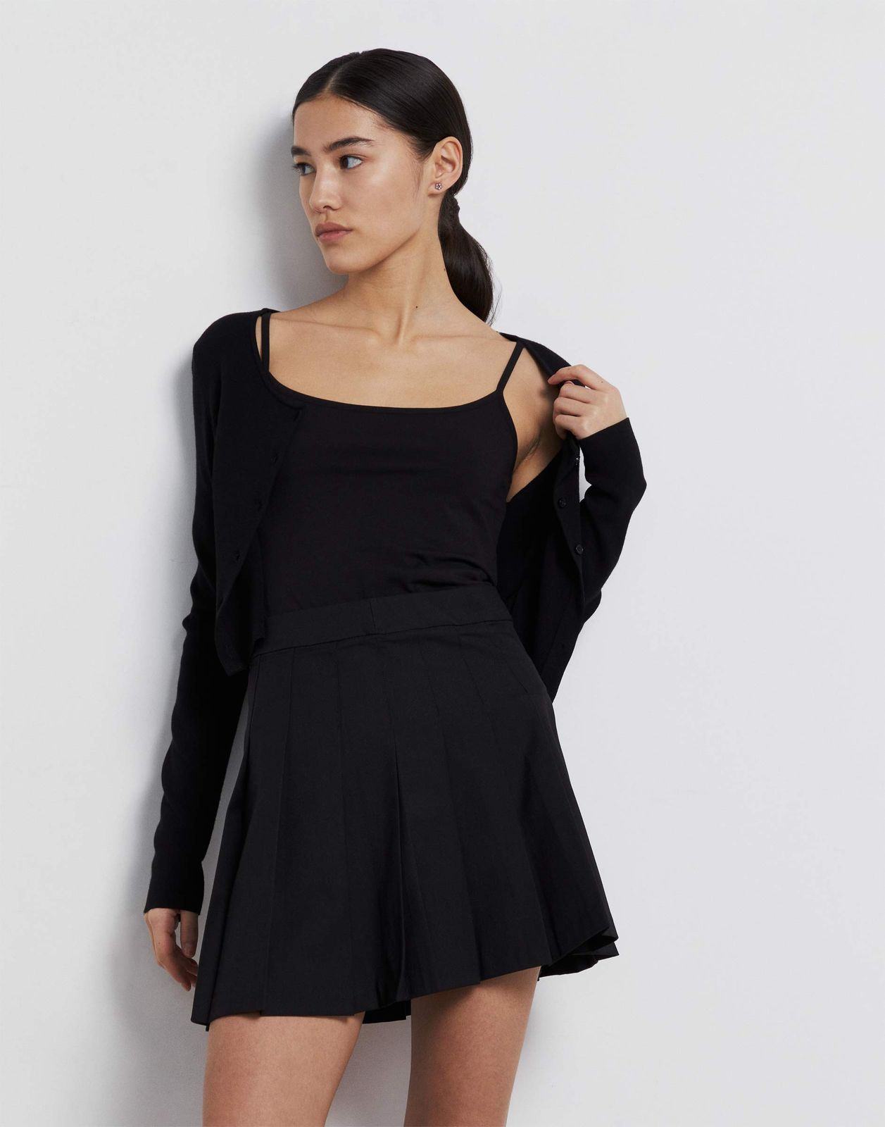 

Топ Gloria Jeans GTN004118 черный XS/164 женский, GTN004118