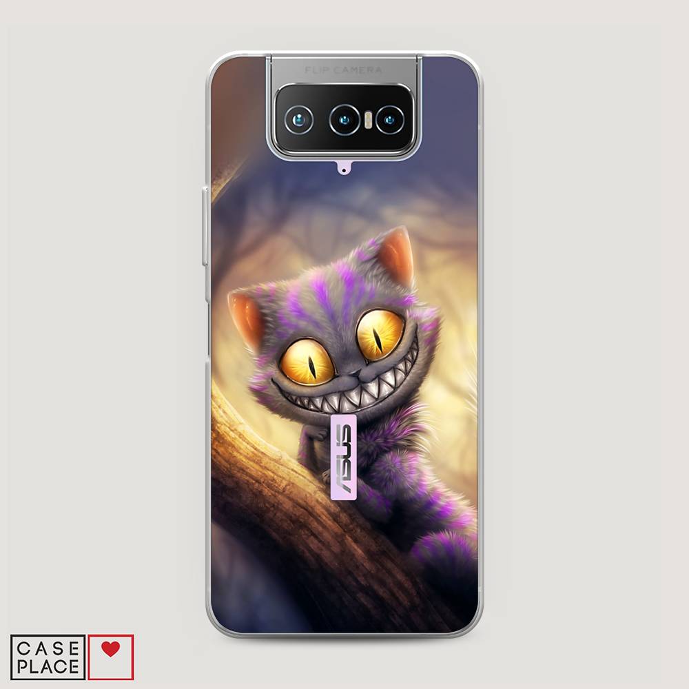 фото Чехол awog "cheshire cat" для asus zenfone 7 zs670ks