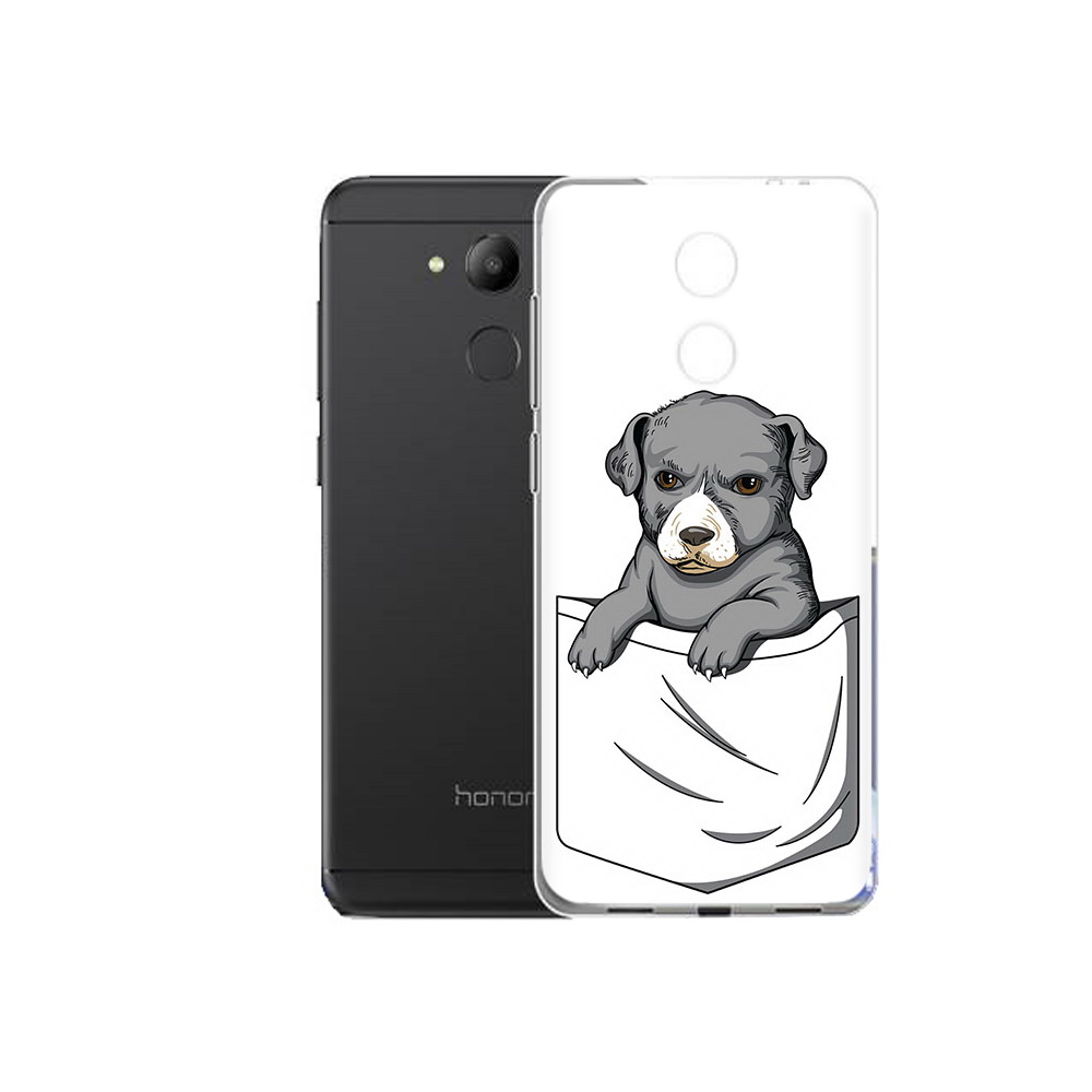 

Чехол MyPads Tocco для Honor 6C собачка в кармане (PT67887.49.611), Прозрачный, Tocco