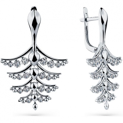 

Серьги из белого золота с 32 бриллиантами Master Brilliant 2-208567-00-00, 2-208567-00-00