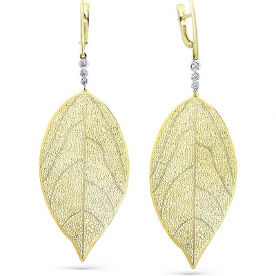 

Серьги из жёлтого золота с 6 бриллиантами Master Brilliant 2-300045-00-00, 2-300045-00-00