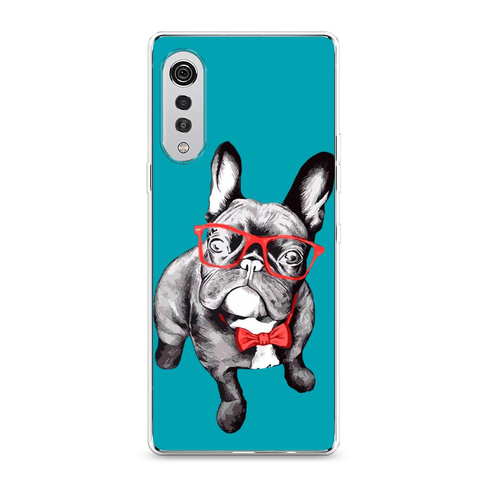 

Чехол на LG Velvet 4G "Французский бульдог", 84450-1