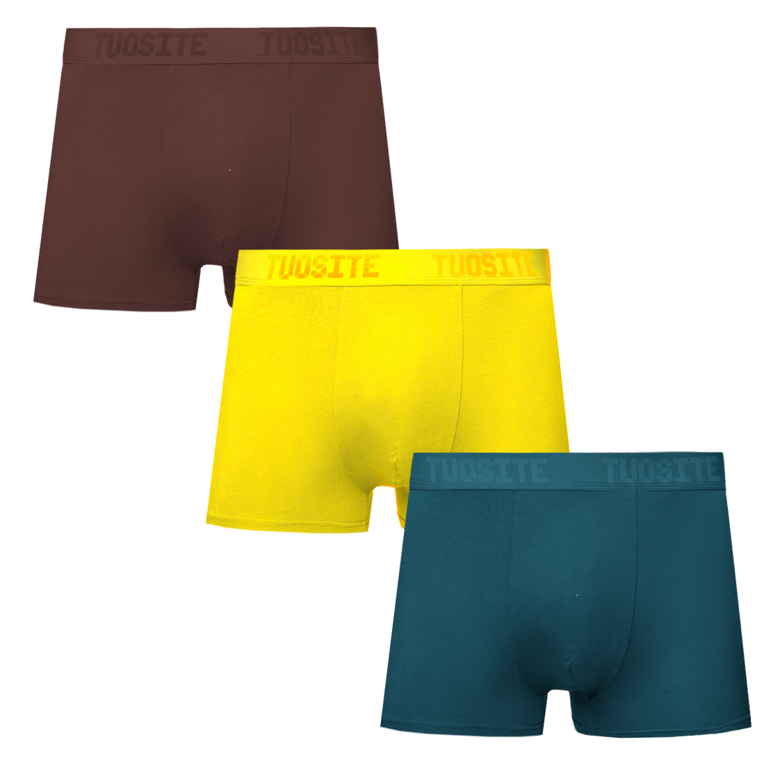 

Комплект трусов мужских Tuosite ComfSet разноцветных (UNI) XXL, Желтый;коричневый;хаки, ComfSet