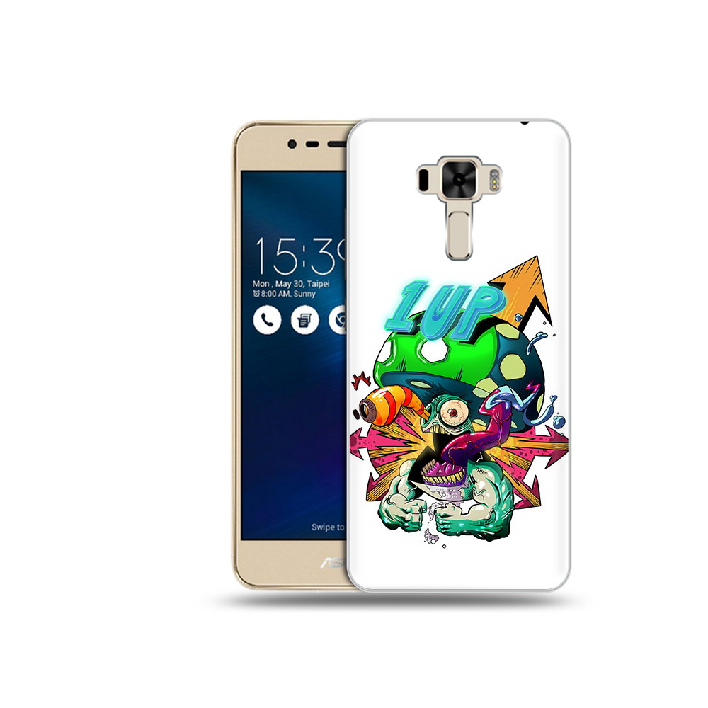 

Чехол MyPads Tocco для Asus ZenFone 3 сильный гриб абстракция (PT40480.655.599), Прозрачный, Tocco
