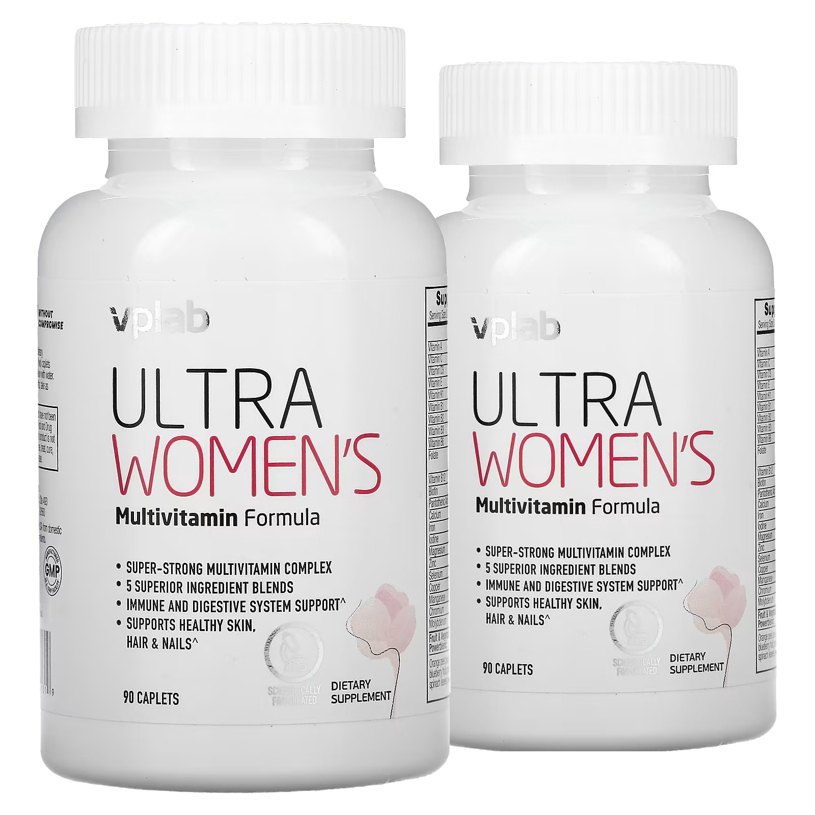 фото Набор витамины vplab ultra women's multivitamin formula капсулы 90 шт. 2 упаковки