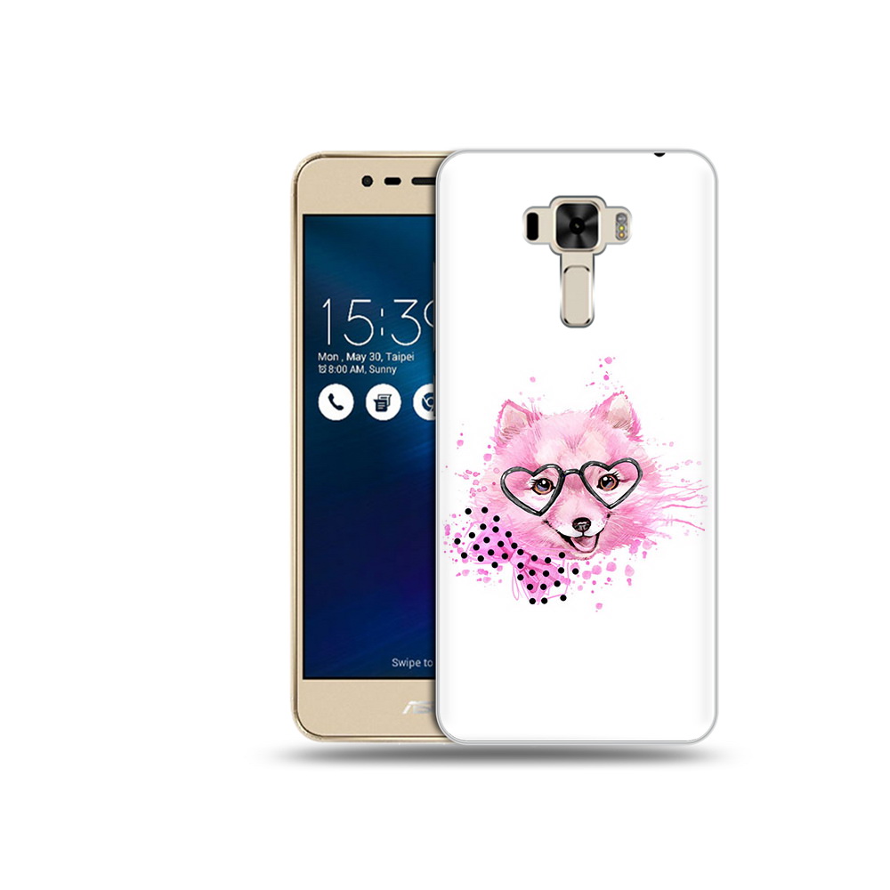 

Чехол MyPads Tocco для Asus ZenFone 3 розовый волченок (PT40480.655.585), Прозрачный, Tocco