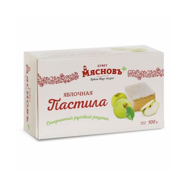 

Пастила МясновЪ БУФЕТ яблочная классическая 25 г