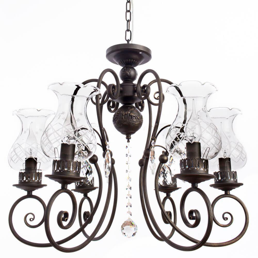 

Подвесная люстра Arte Lamp Palermo A2053LM-6BR, Palermo