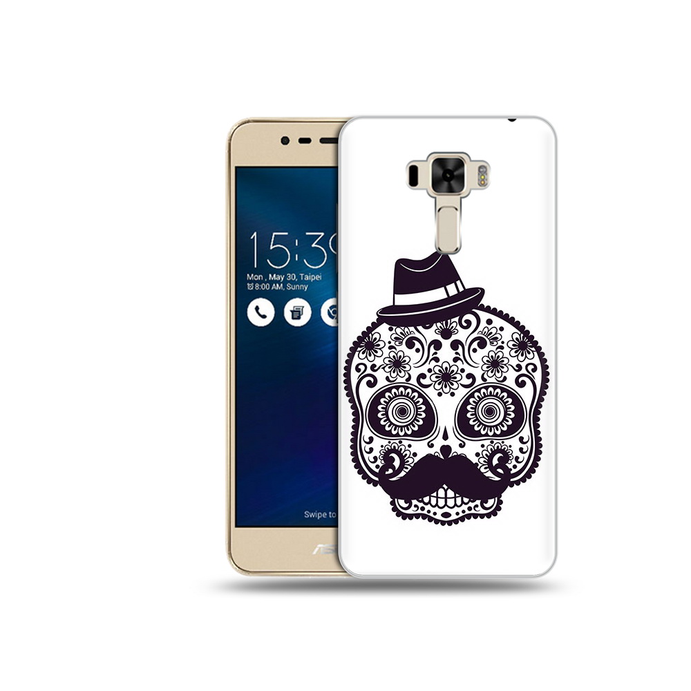 

Чехол MyPads Tocco для Asus ZenFone 3 разрисованный скелет (PT40480.655.575), Прозрачный, Tocco