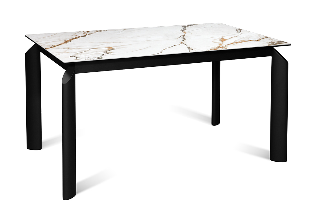 

AERO Стол TOSCANA 140 GOLD CER BK