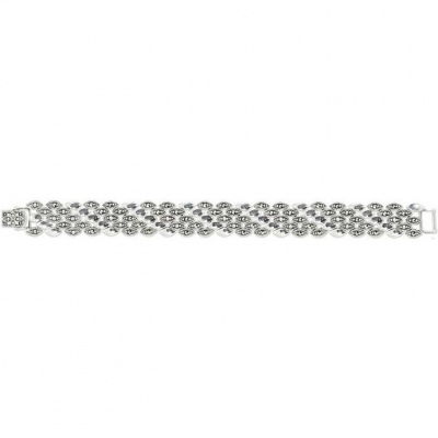 

Браслет с марказитами из серебра 17 см Марказит BR0575-305, BR0575-305