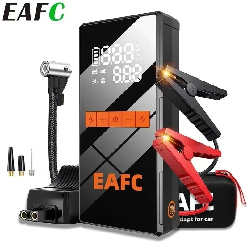 

Пусковое устройство бустер EAFC 8000mAh 1200A с компрессором, 389EAFC