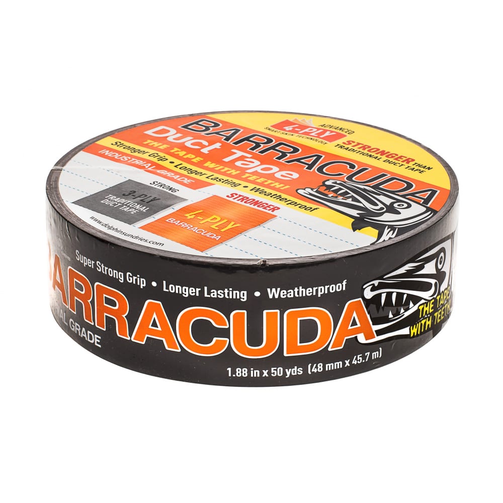 

Blue Dolphin Ремонтная клейкая лента Barracuda Orange, 48мм х 45,7м BARA ORGBO27559