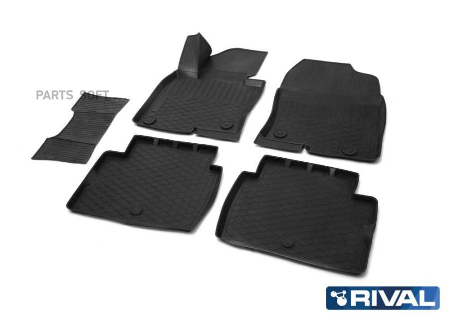 

RIVAL 13803004 Коврики салона, RIVAL, для Mazda CX-5 2017-