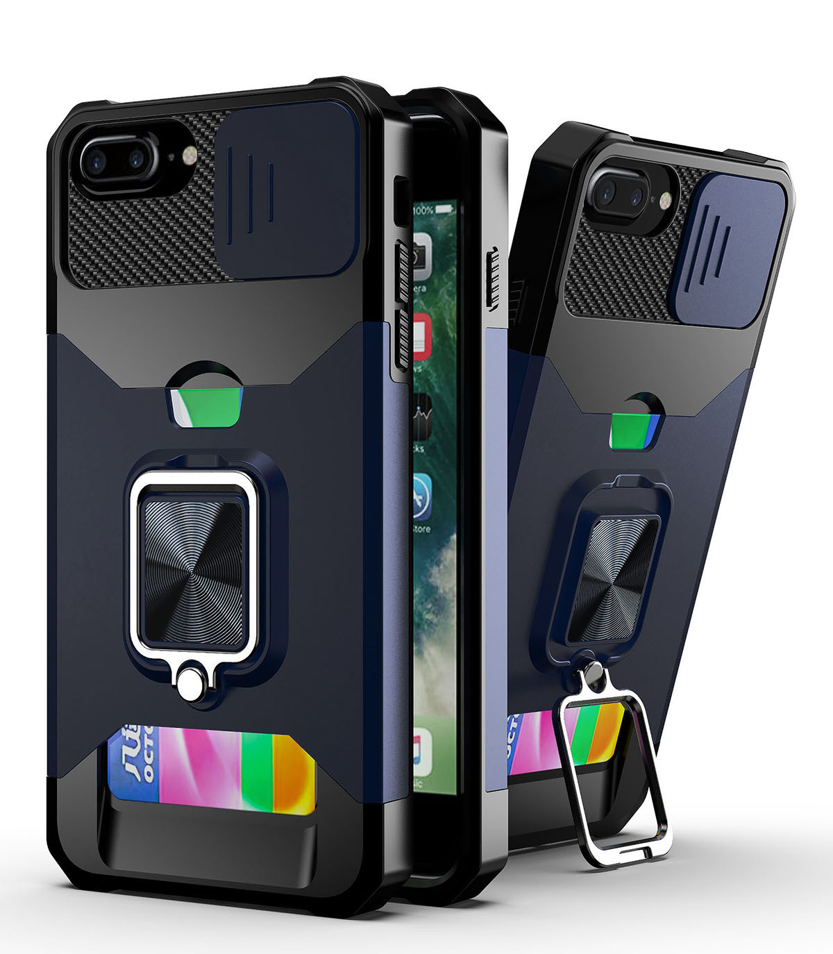 

Противоударный чехол Сard Reader Case для iPhone 6 / 6s, синий, Сard Reader Case