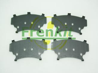 

Пластины противоскрипные тормозных колодок (4шт.) Frenkit 940005