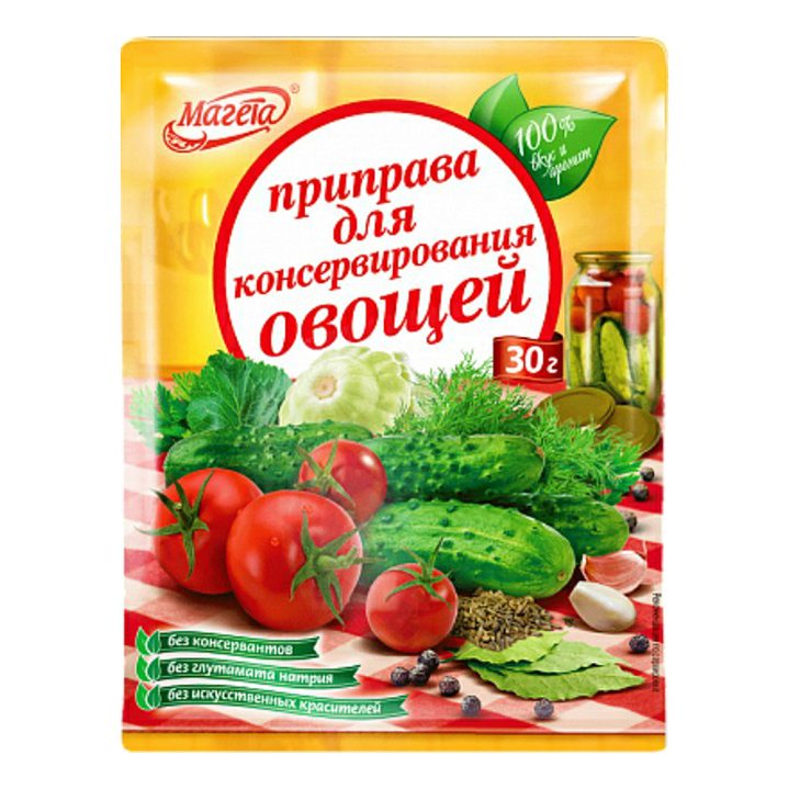 

Приправа Магета для консервирования овощей 30 г