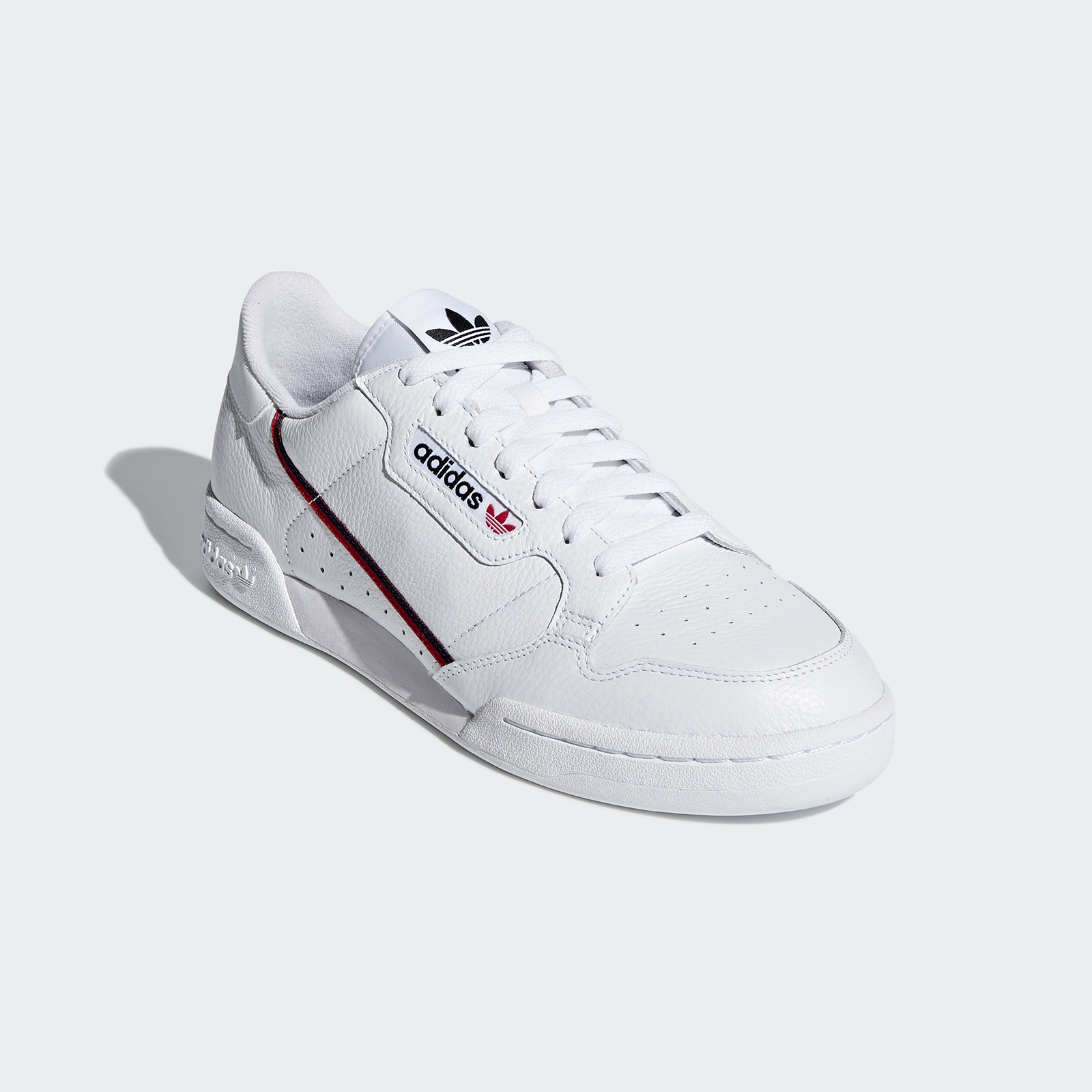 фото Кроссовки мужские adidas continental 80 белые 10 uk