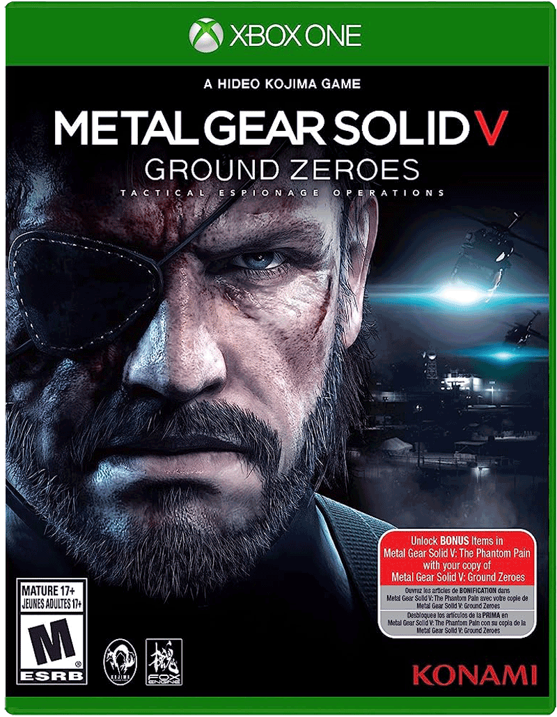 Игра Metal Gear Solid V: Ground Zeroes (Xbox One, Xbox Series X, русские субтитры)