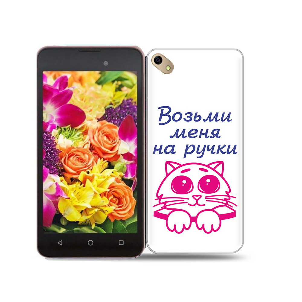 

Чехол MyPads Tocco для BQ 5035 мяу, Прозрачный, Tocco