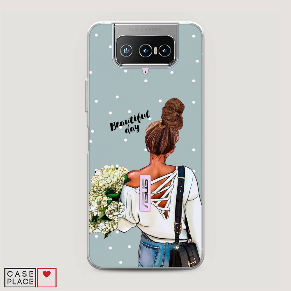 фото Чехол awog "beautiful day" для asus zenfone 7 zs670ks