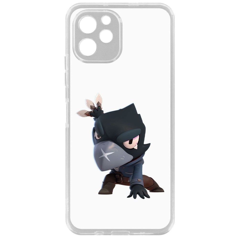 

Чехол-накладка Brawl Stars-Ворон для Huawei Nova Y61, Прозрачный