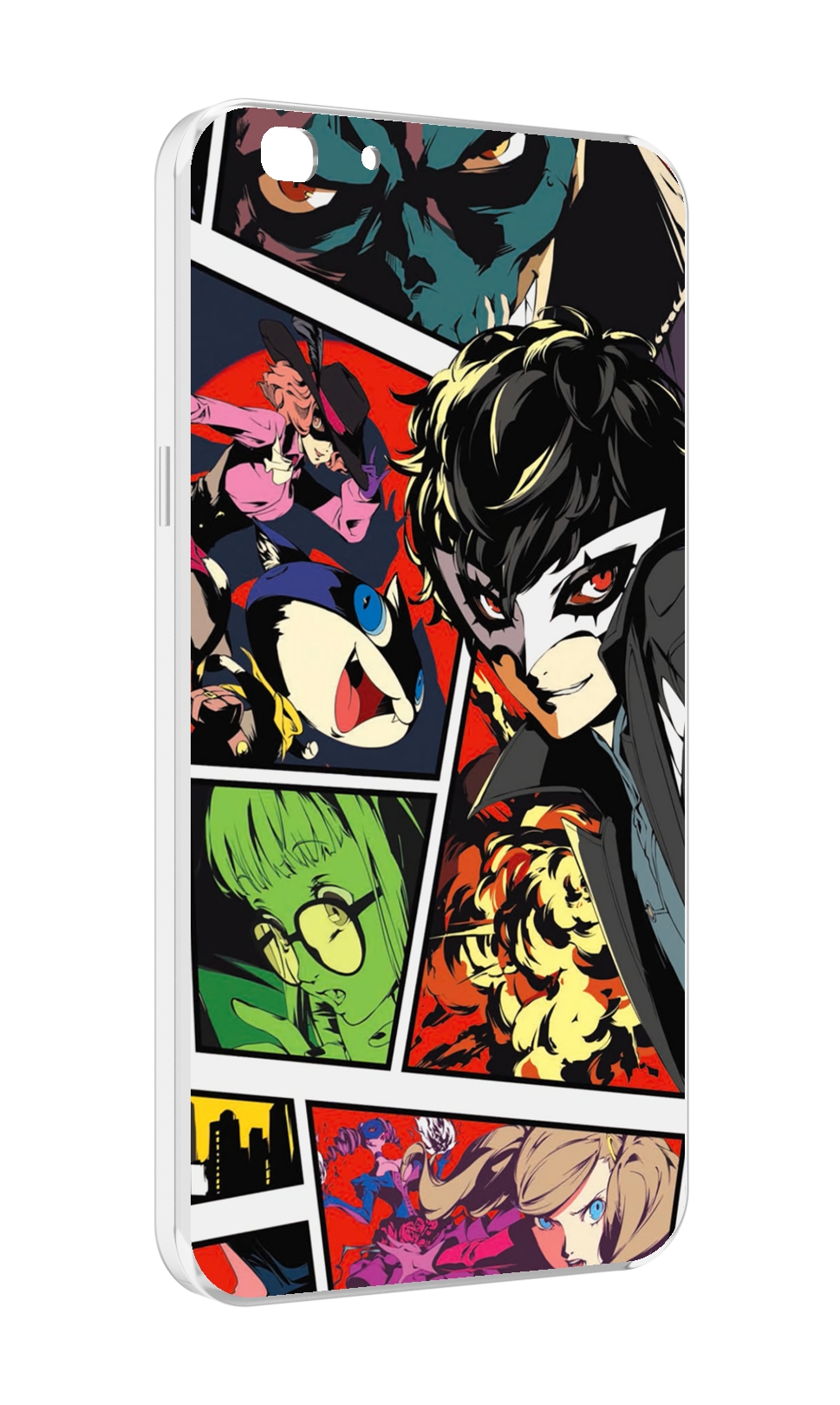

Чехол MyPads Persona 5 art для Oppo A77/F3 (2017 год), Прозрачный, Tocco
