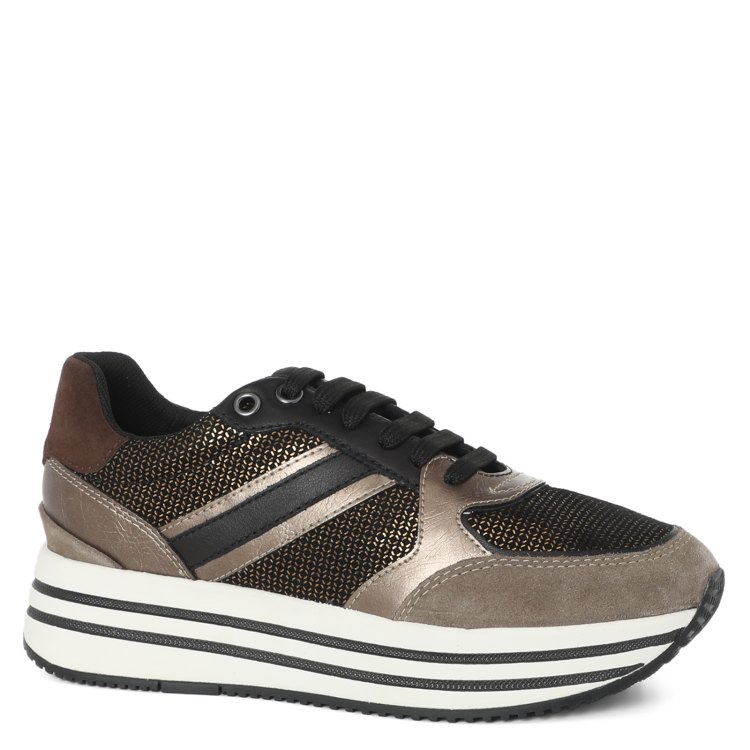 

Кроссовки женские GEOX D16QHB коричневые 39 EU, D16QHB