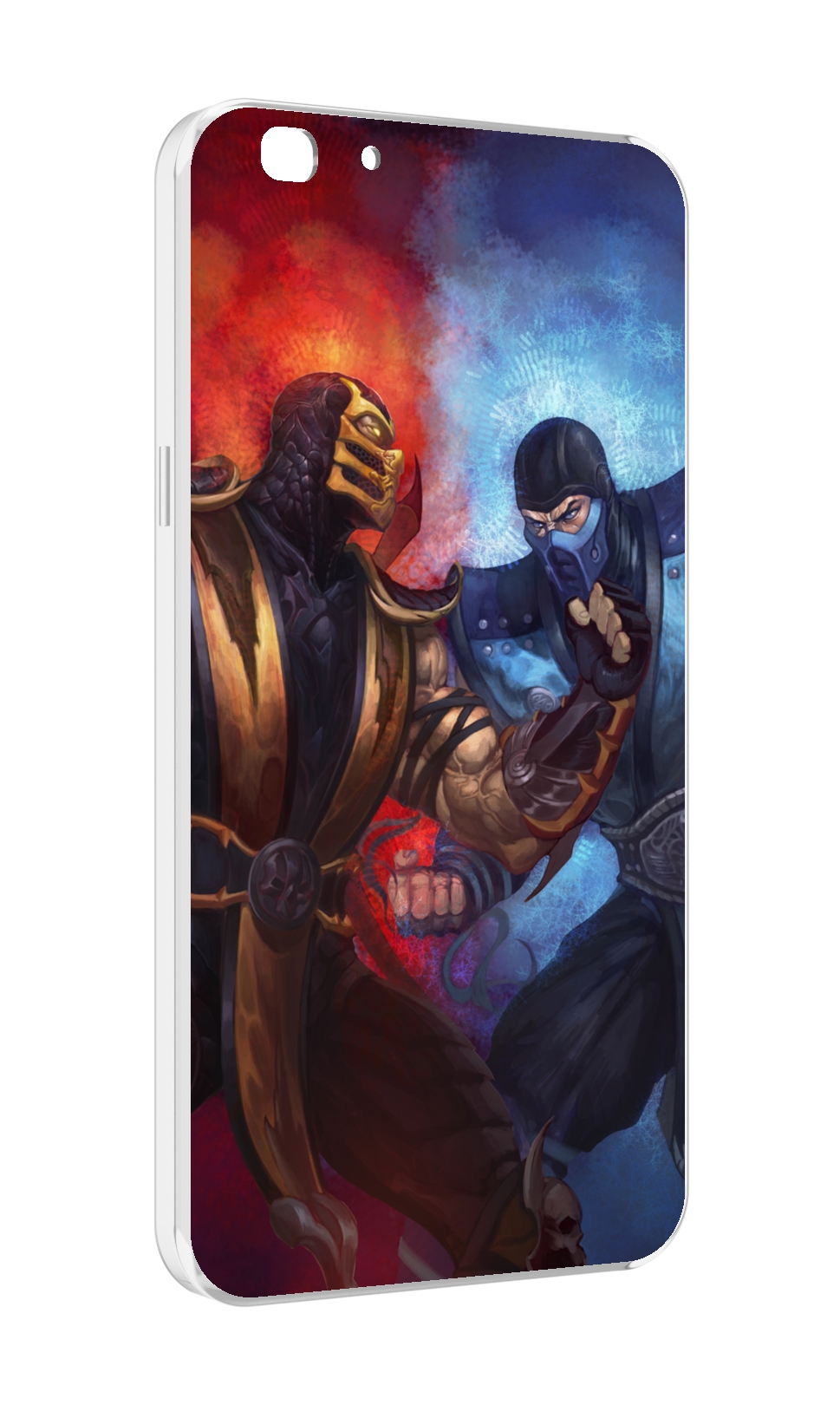 

Чехол MyPads Mortal Kombat art для Oppo A77/F3 (2017 год), Прозрачный, Tocco