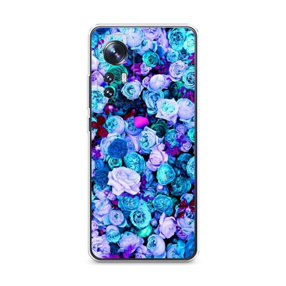 

Чехол на Xiaomi 12 "Цветочный ковер", Фиолетовый, 312350-2
