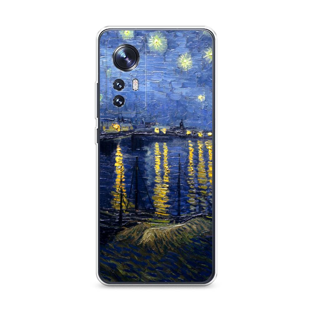 

Чехол на Xiaomi 12 "Звездная ночь над Роной", Синий;желтый, 312350-4
