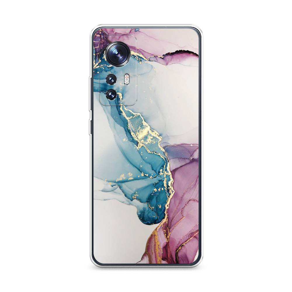 

Чехол на Xiaomi 12 "Розовые разводы рисунок", 312350-3