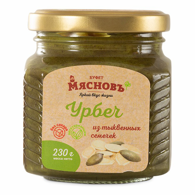 Урбеч МясновЪ БУФЕТ из тыквенных семечек 230 г